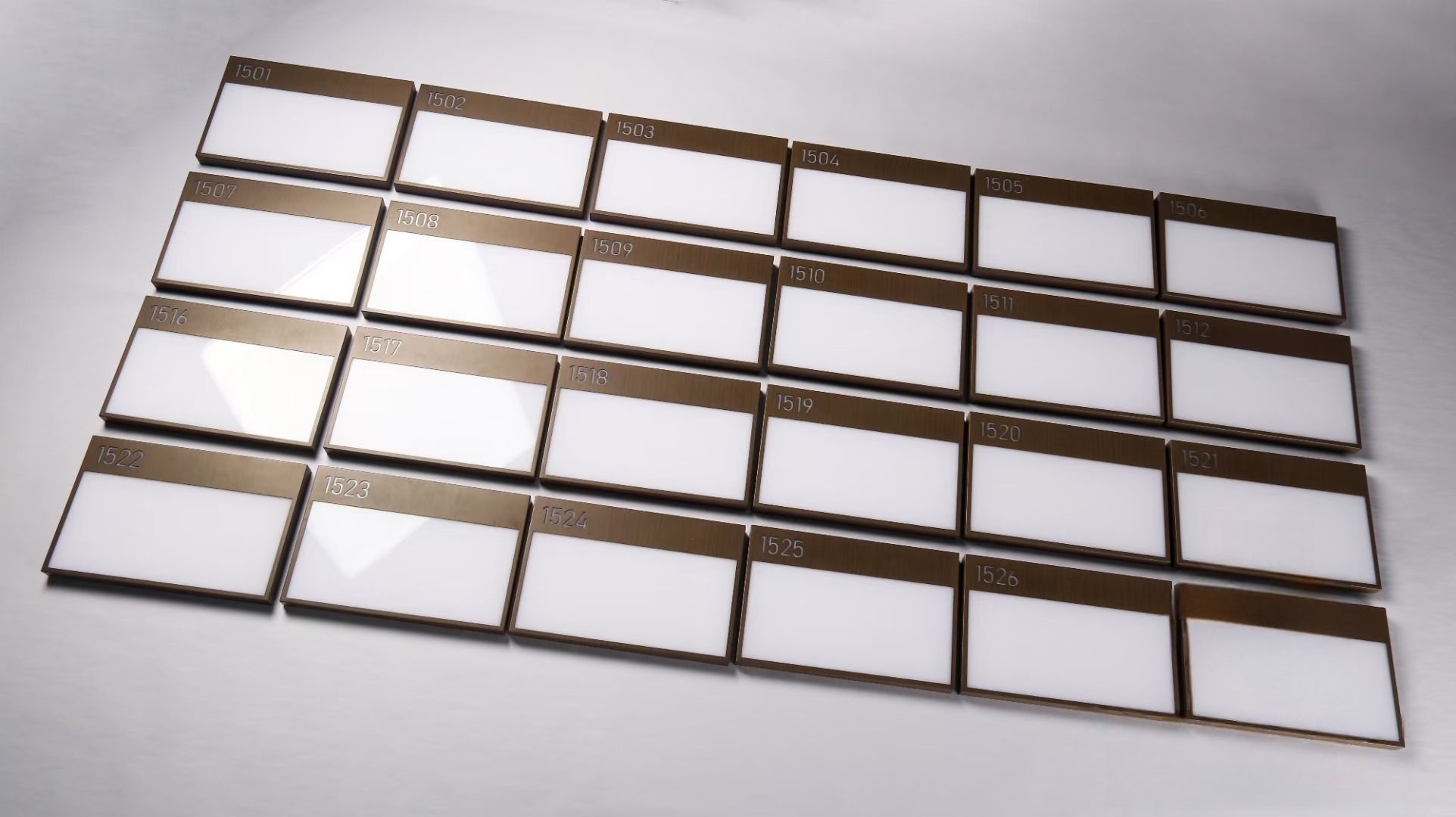 LED  Acrylic Door Name Plates